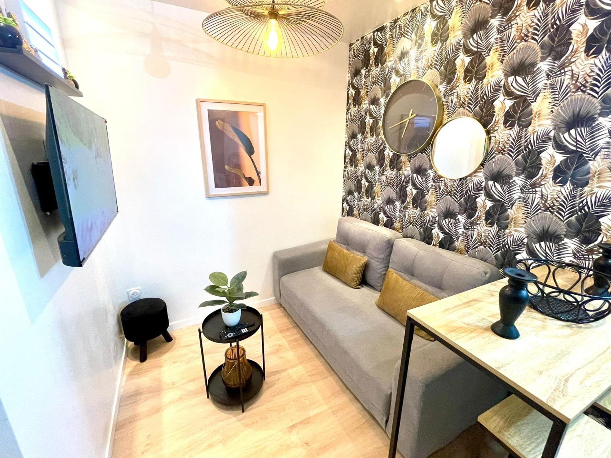 Ferienwohnung Chic Oasis In Rouen Exterior foto